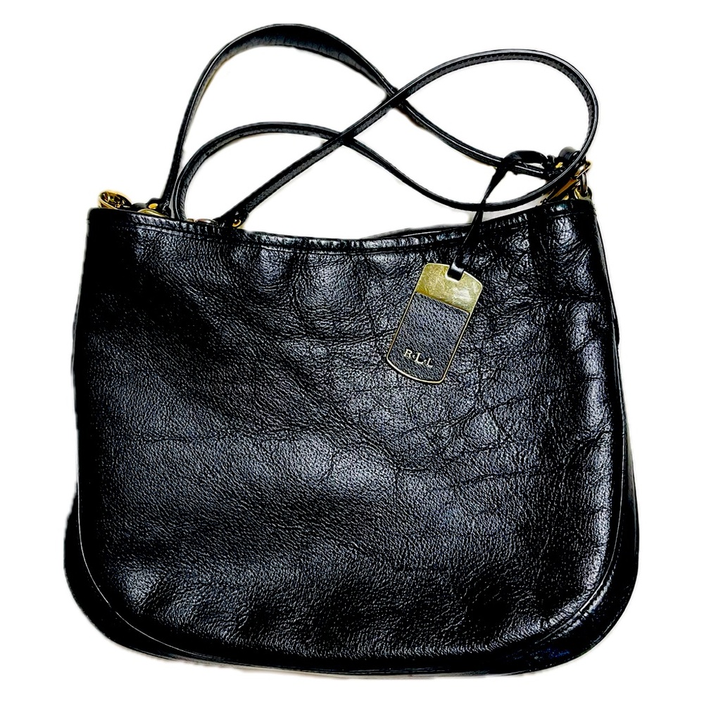 Ralph Lauren Black Leather Women's Bag - Picture 1 of 8